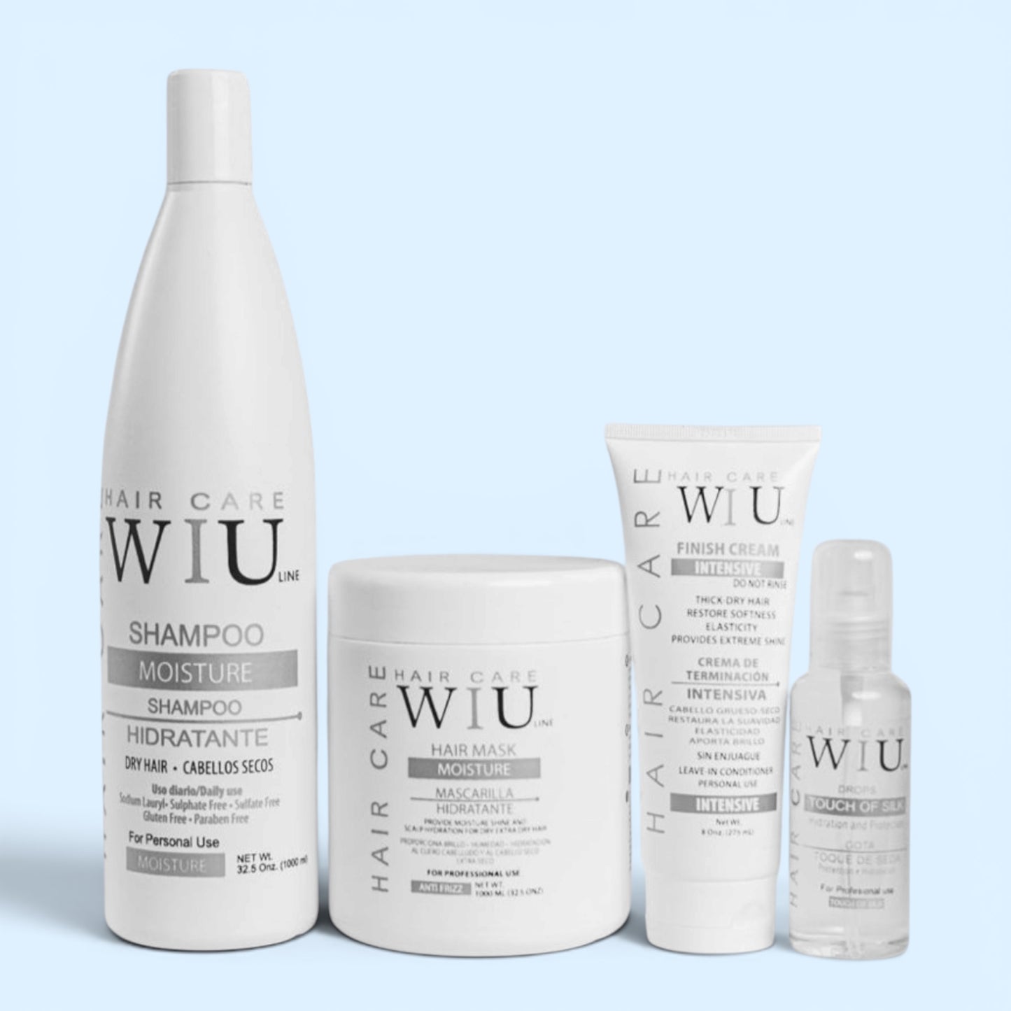 Mousture Hair  Care Set 4 Pieces