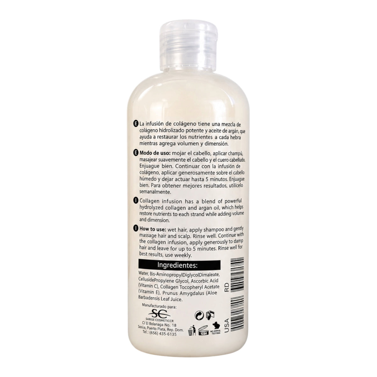 Collagen Infusion Deep Treatment — Strength & Fuller-Looking Body for Fine, Fragile Hair with Collagen & Panthenol