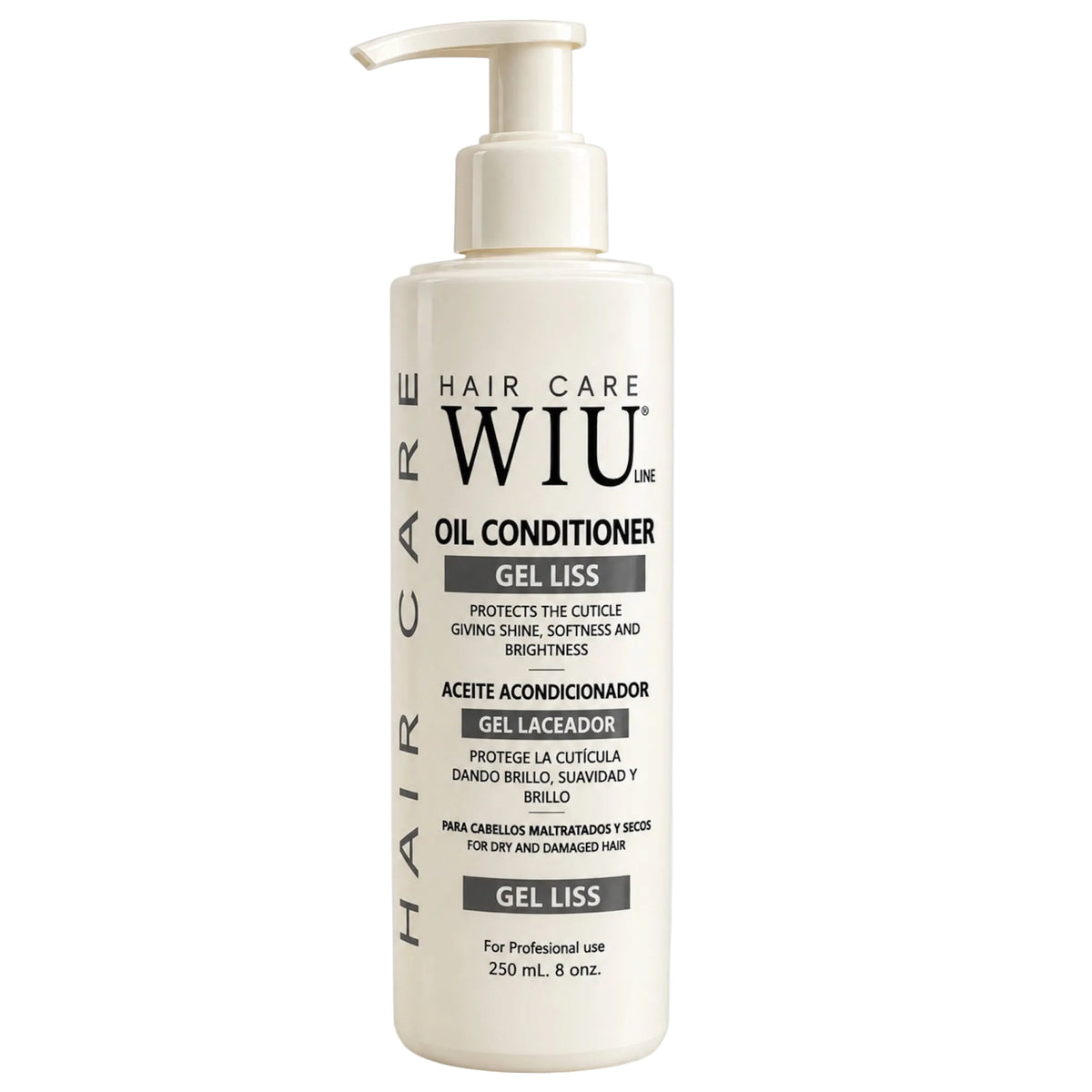 Gel Liss Oil Conditioner Anti-Frizz — Smoothness & Heat Protection for Dry, Frizz-Prone Hair with Safflower Extract