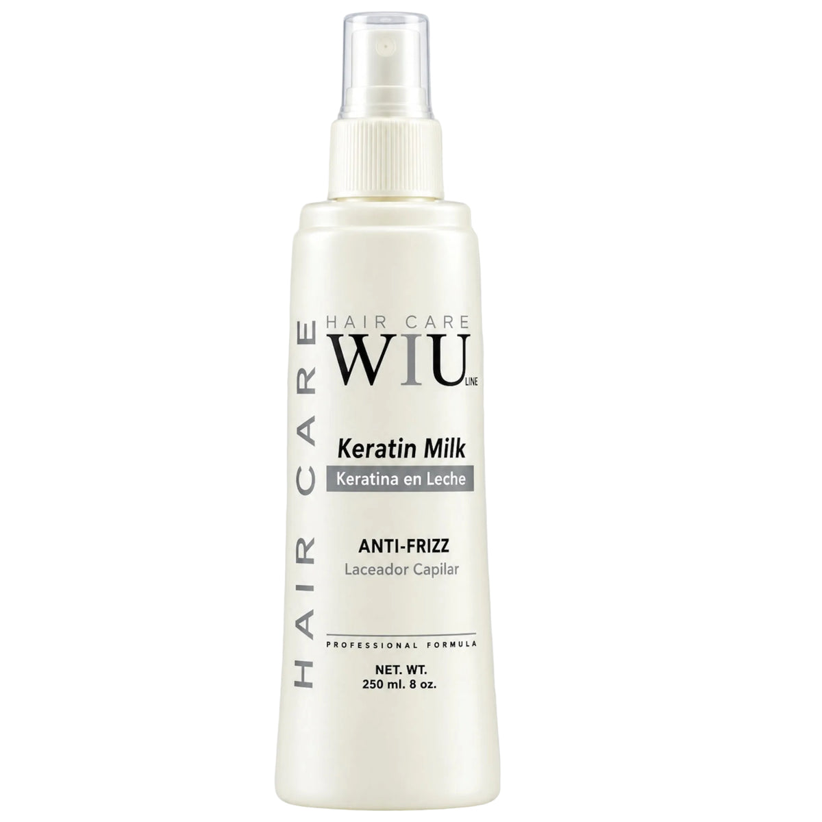 Keratin Milk Leave-In Conditioner — Softness & Elasticity for Frizz-Prone Hair with Rice Protein